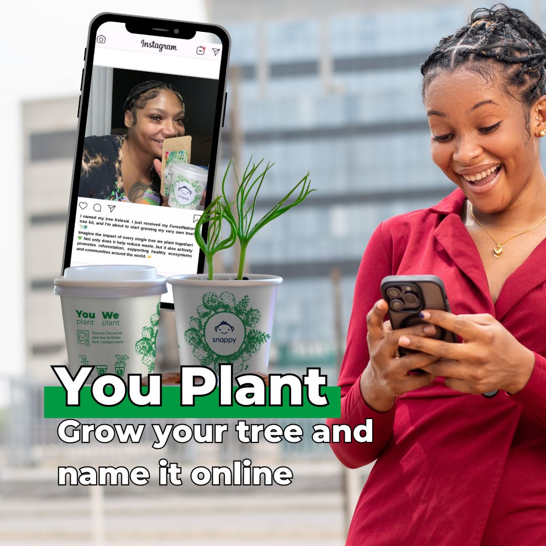 Pack of 10 Tree Kit Pouches, We Plant 100 More Trees