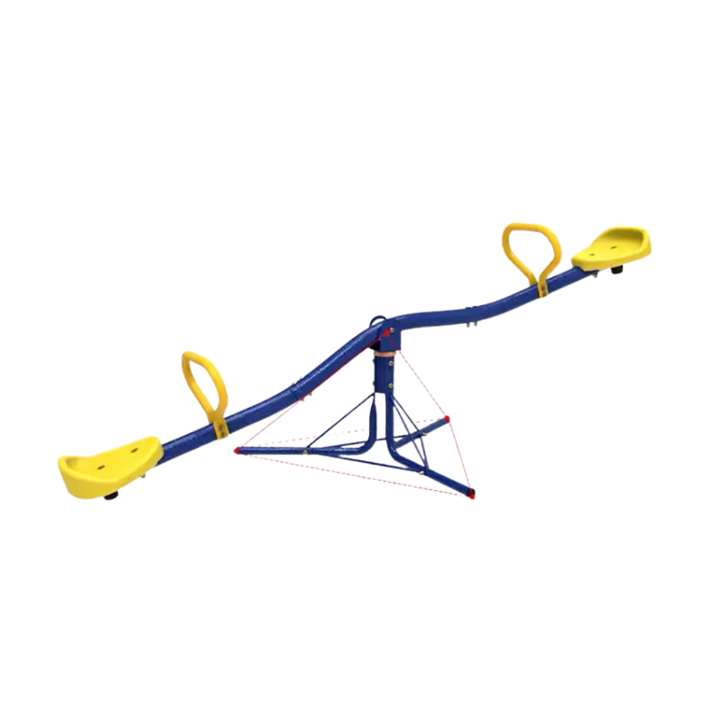 360-Degree Rotating Outdoor Wobble Board Seesaw