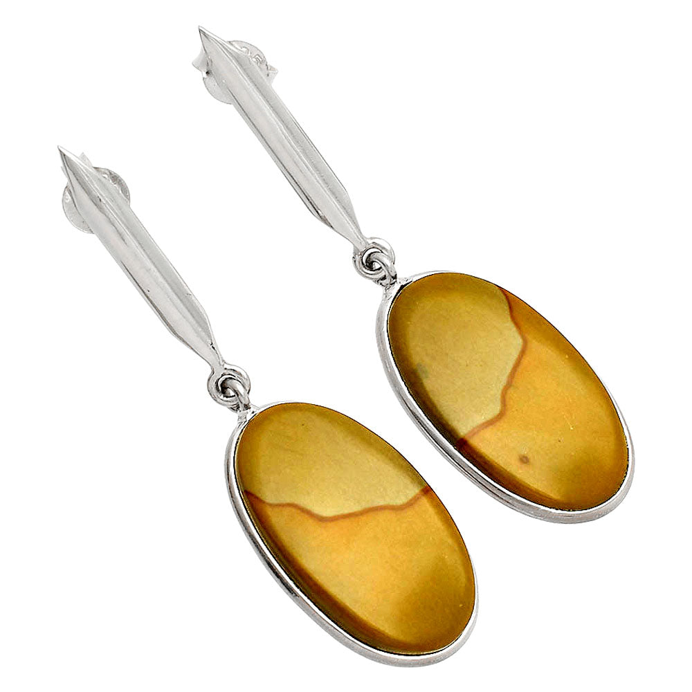 Natural Picture Jasper Earrings E-1078 SDE83404