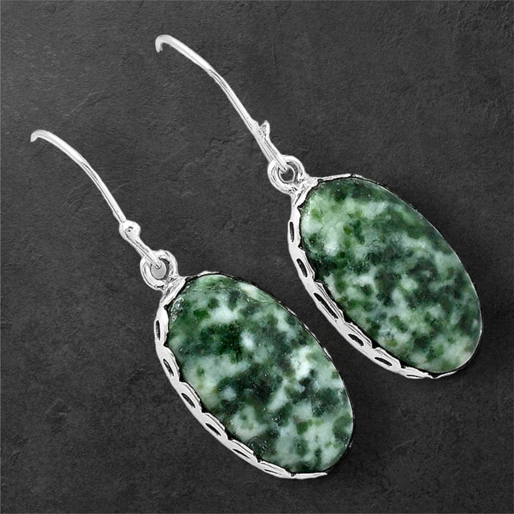 Natural Dioptase Earrings E-1113 SDE87647