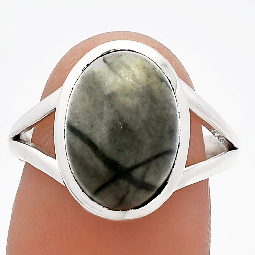 Natural Picasso Jasper Ring size-8 R-1005 SDR230533