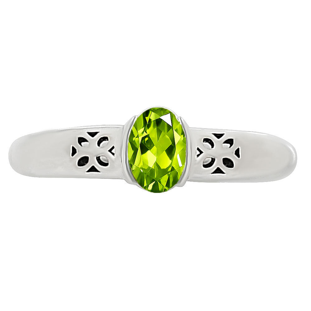 Peridot Ring size-7 R-1730 SDR252782