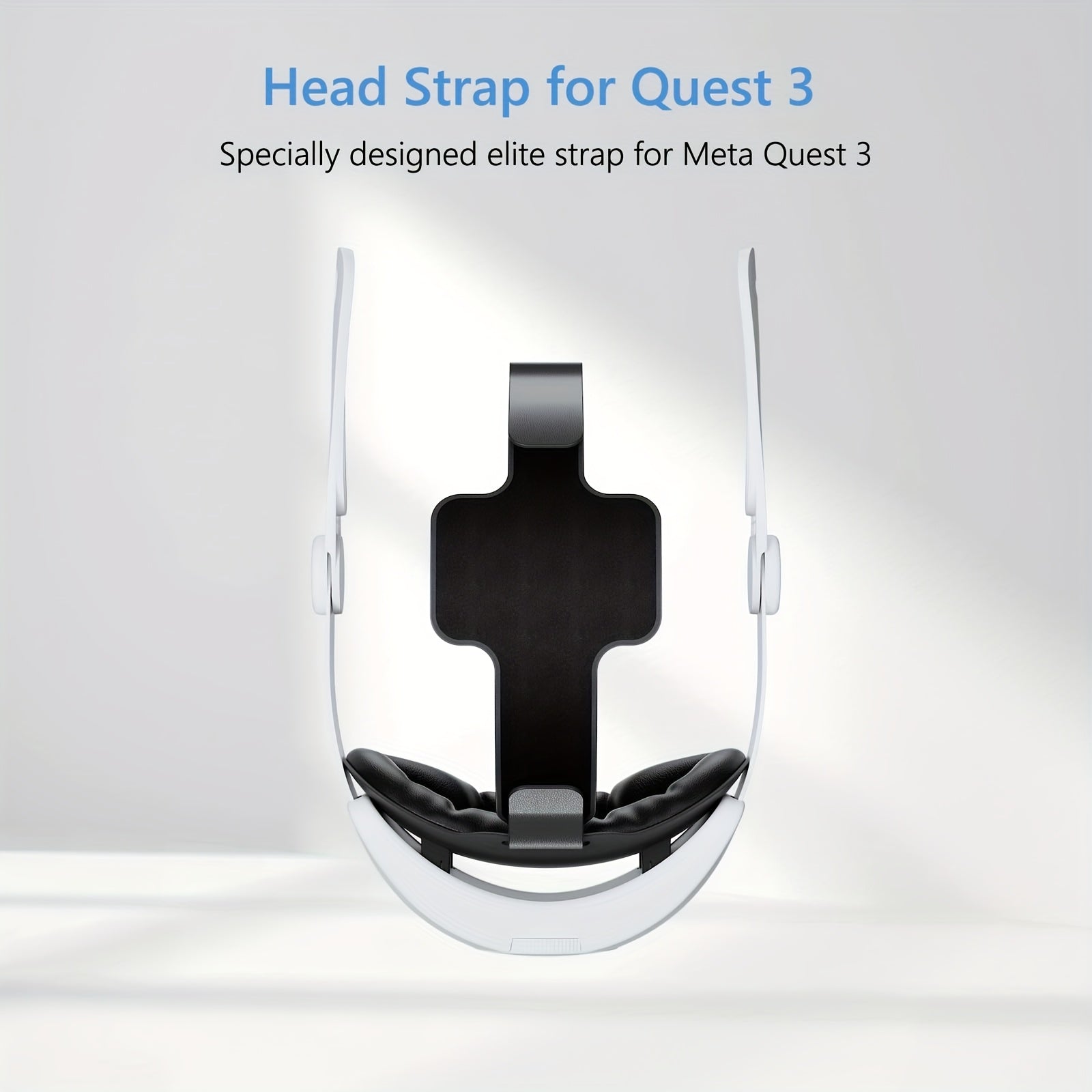 Adjustable Retractable Head Strap for Meta Quest 3 - Glow Haven