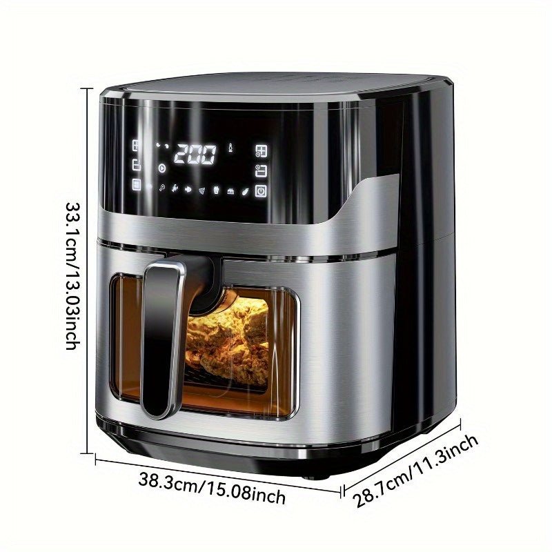 Air Fryer with Stainless Steel Non - Stick Pot - Glow Haven