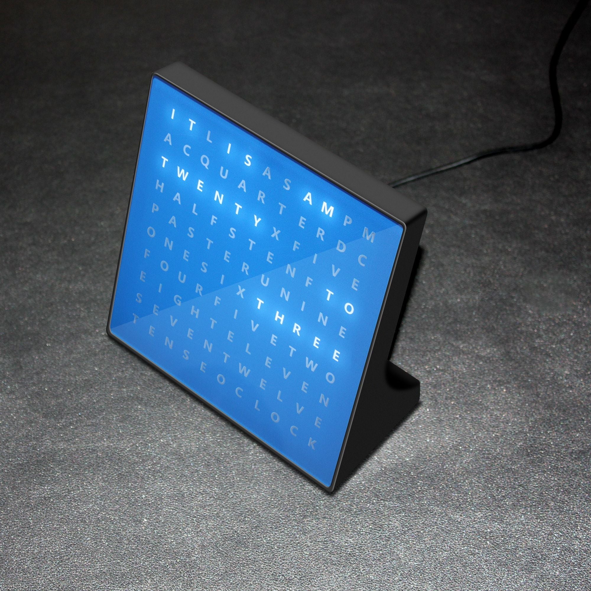 Alphabet Clock - Glow Haven