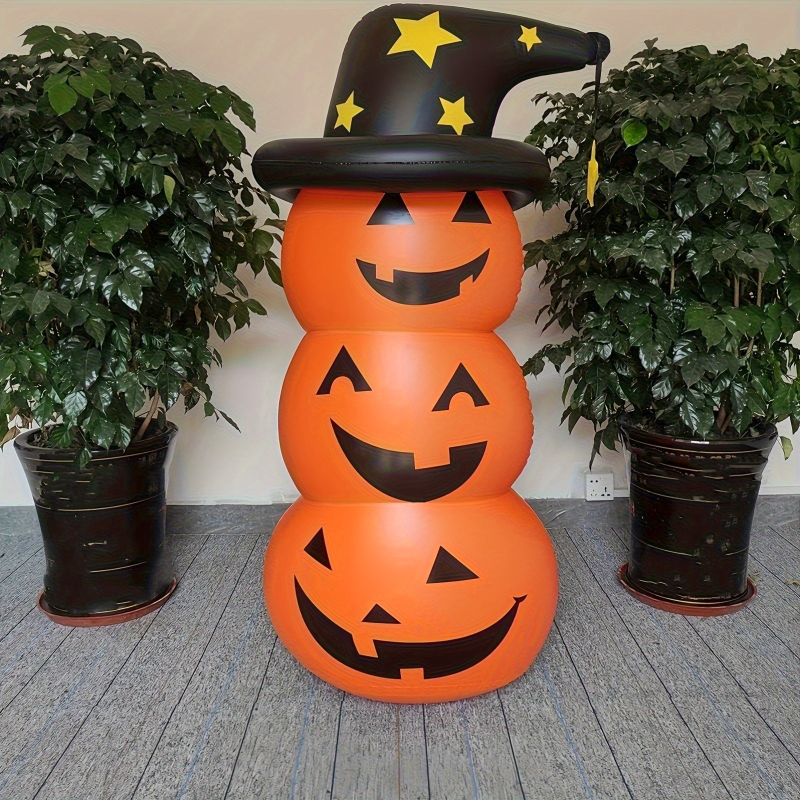 Giant Inflatable Pumpkin Halloween Decoration