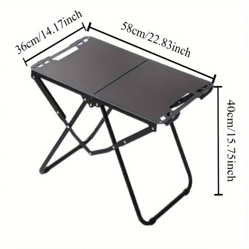 Camping Table with Grill Outdoor Gear - Glow Haven