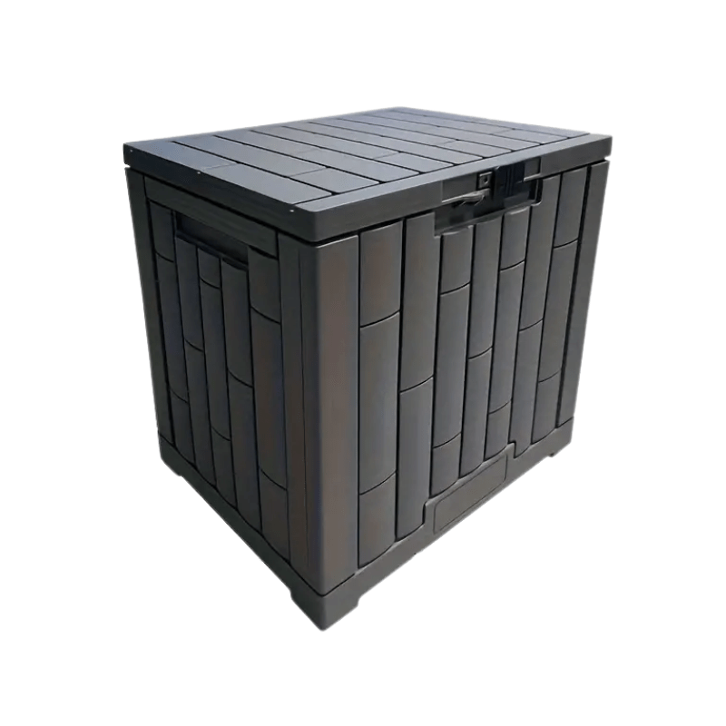 Outdoor Storage Box Lockable Plastic Deck Organizer - Glow Haven