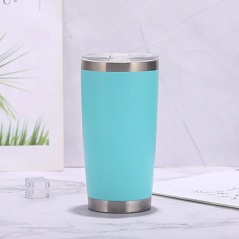 Personalised Large Name Thermos Insulated Cup Travel Mug Coffee Tea Flask Custom - Glow Haven