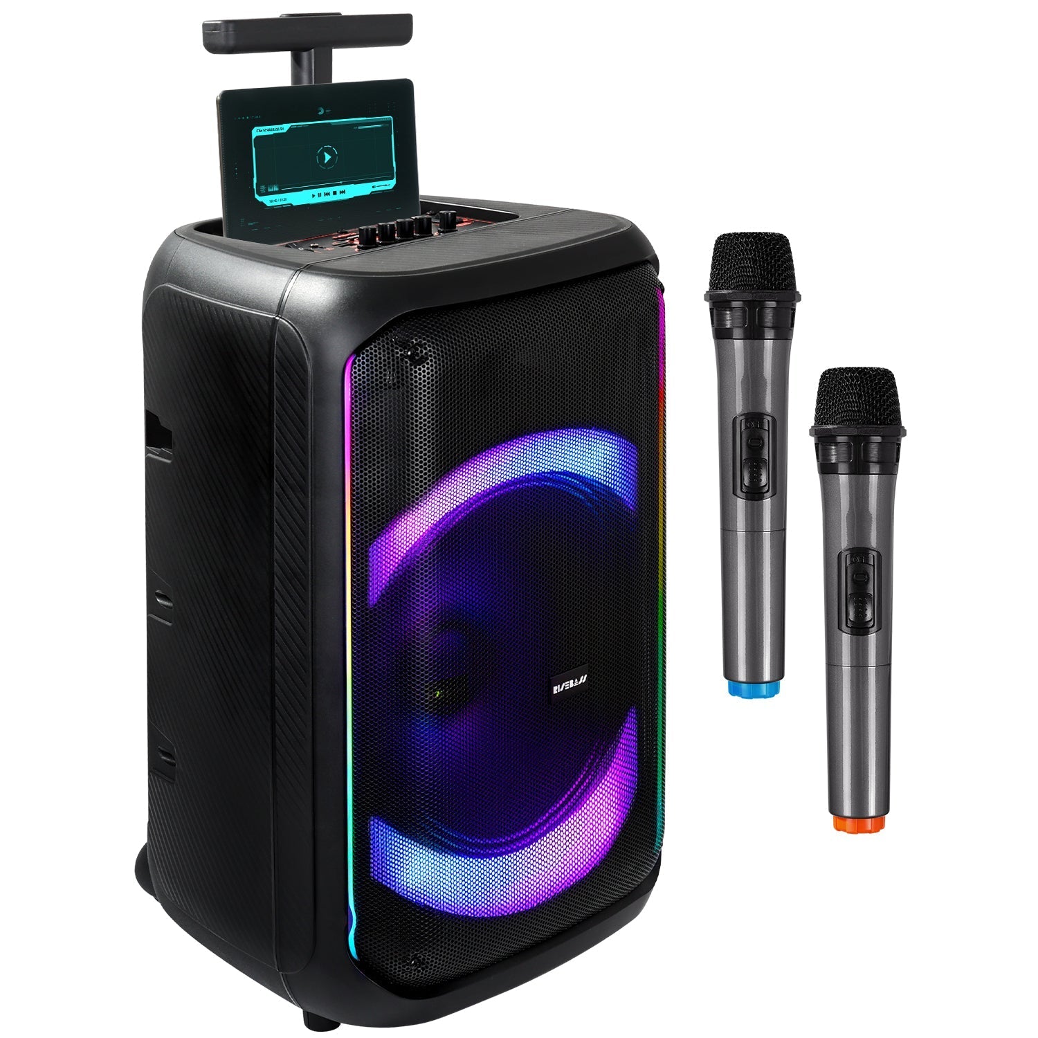 Risebass Trolley Speaker with 14” Subwoofer - Glow Haven