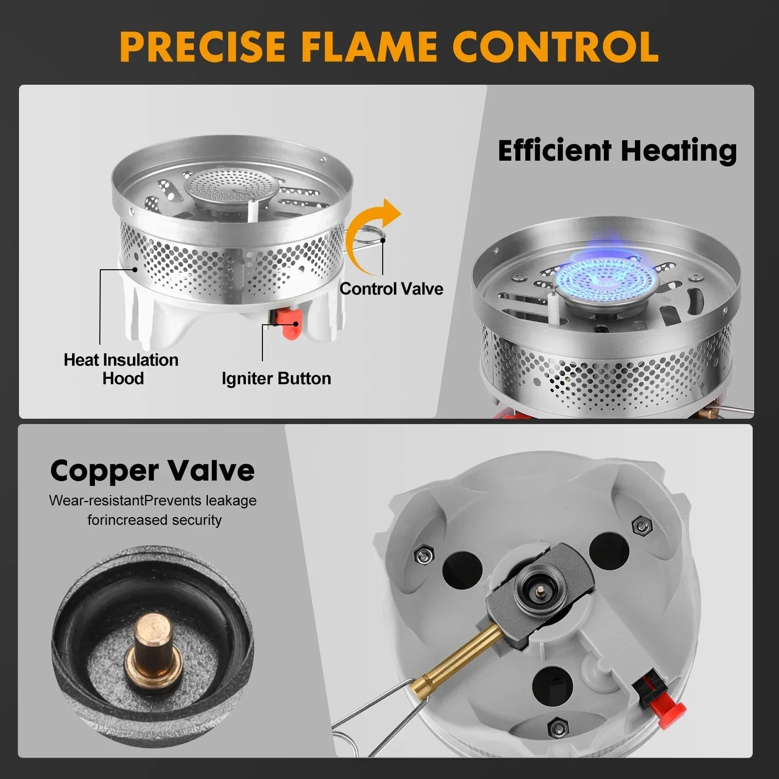 1.4L Backpacking Stove Cooking System - Glow Haven