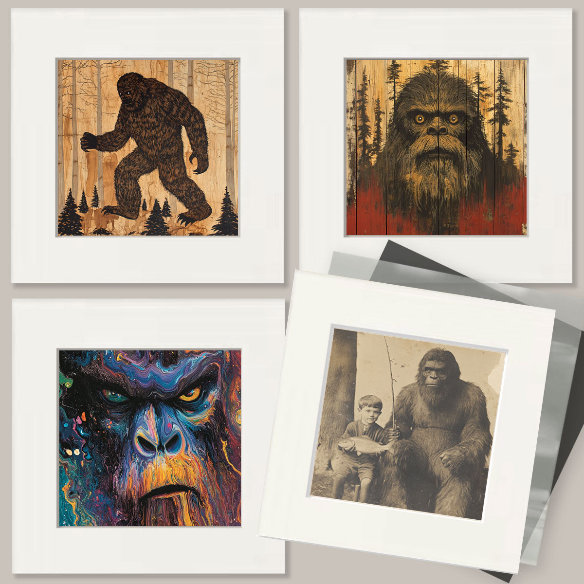 Wholesale Bigfoot Art