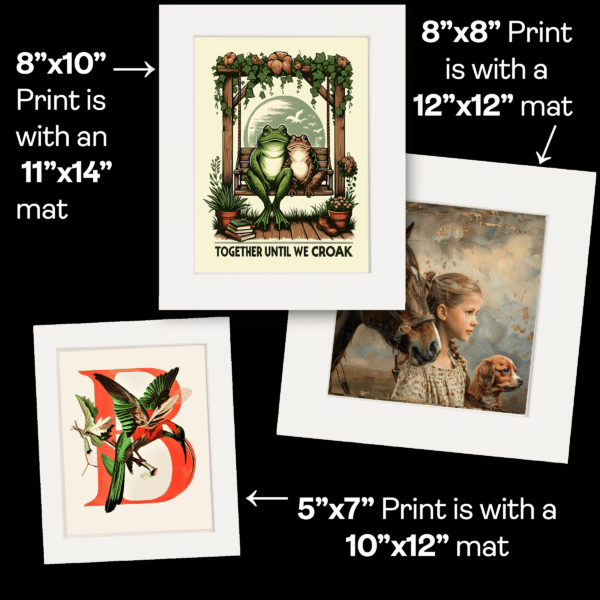 Wholesale Matted Art Prints