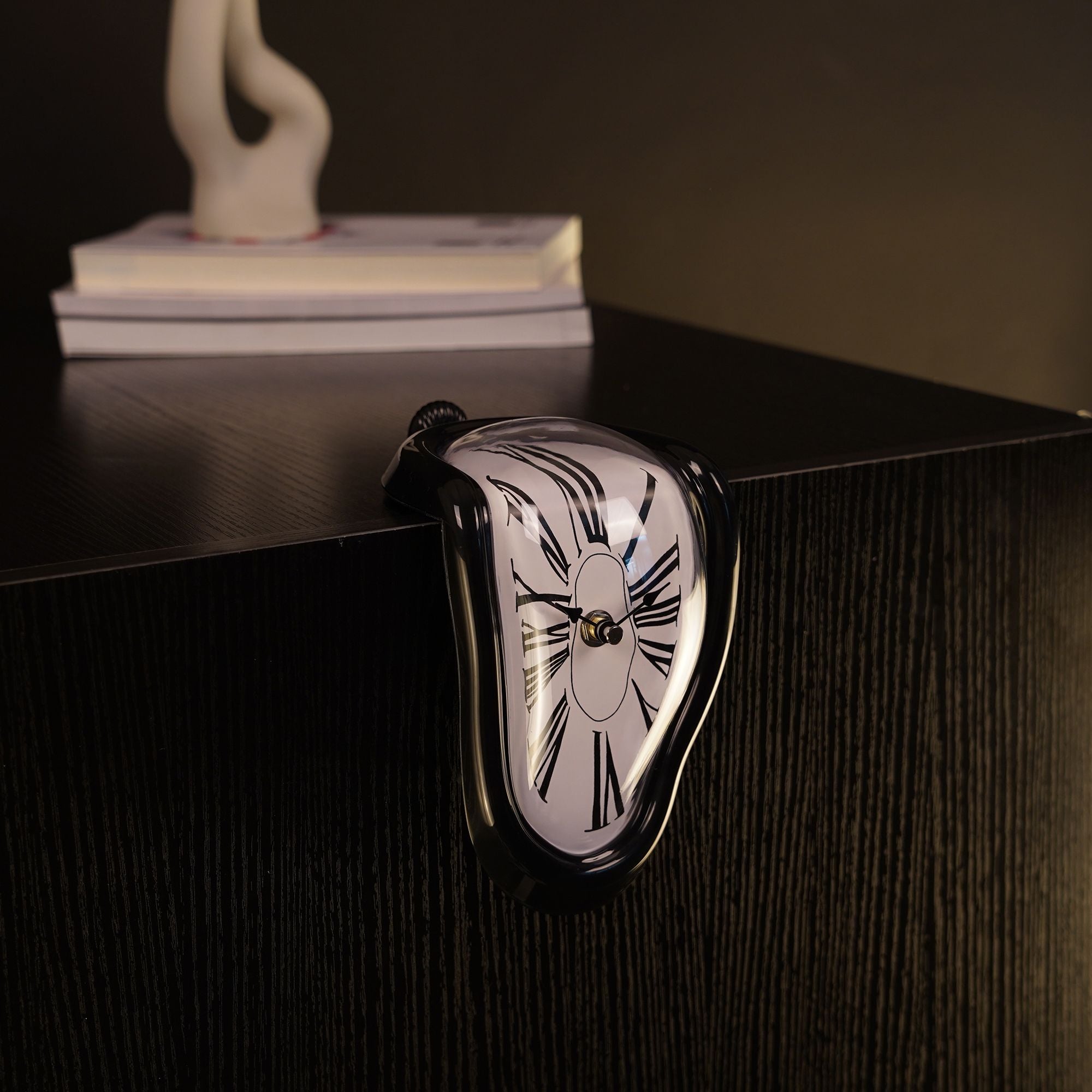 Dali Melting Clock for Decorative Home Office Shelf Desk Table Funny Creative Gift - Glow Haven