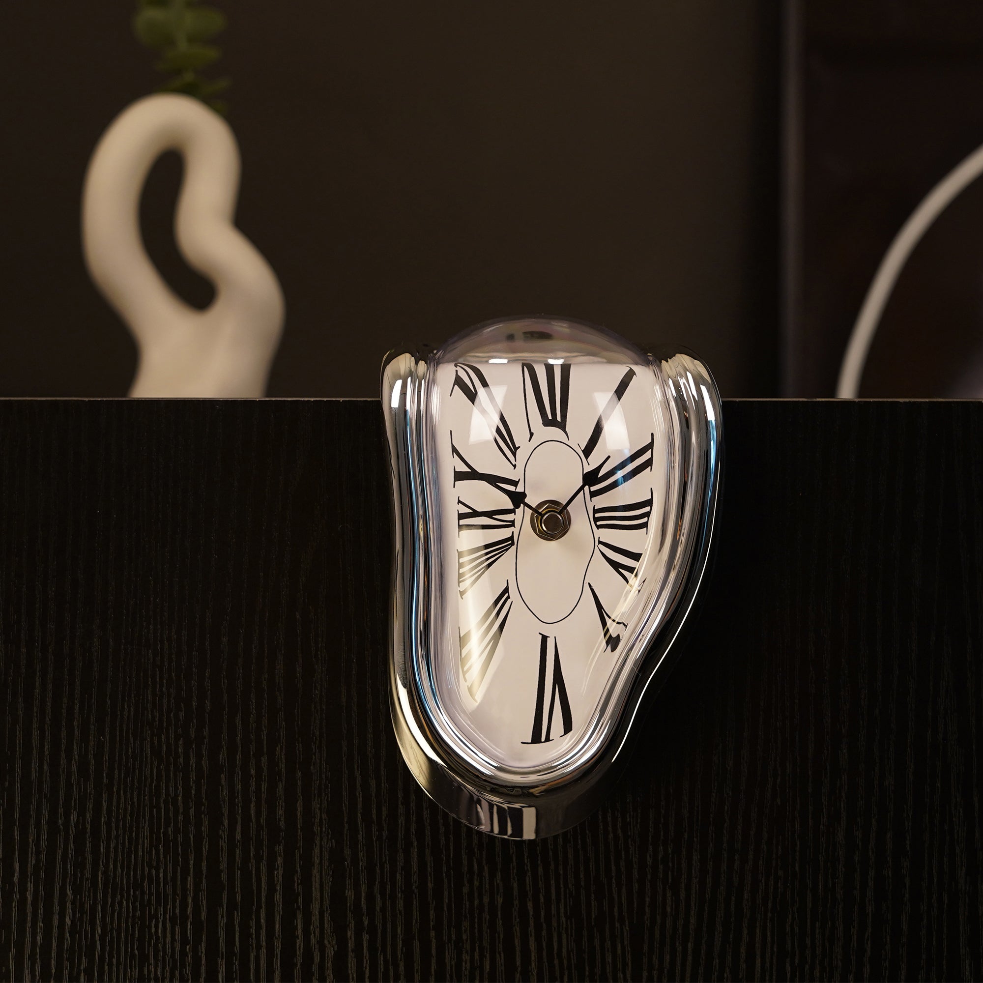 Dali Melting Clock for Decorative Home Office Shelf Desk Table Funny Creative Gift - Glow Haven