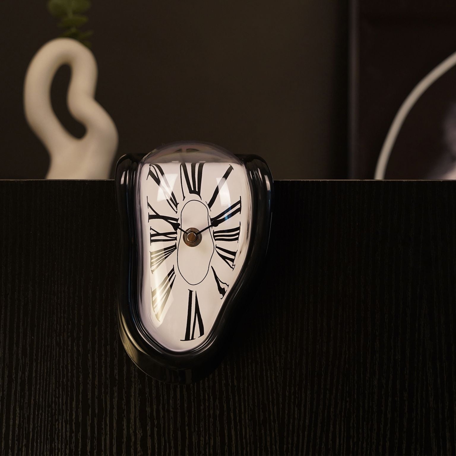 Dali Melting Clock for Decorative Home Office Shelf Desk Table Funny Creative Gift - Glow Haven