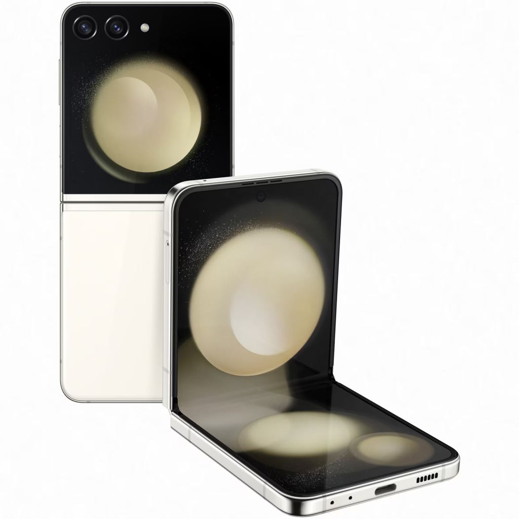 Samsung Galaxy Z Flip5 SM-F731B 17 cm (6.7") Dual SIM Android 13 5G USB Typ-C 8 GB 256 GB 3700 mAh Krém (SM-F731BZEG)