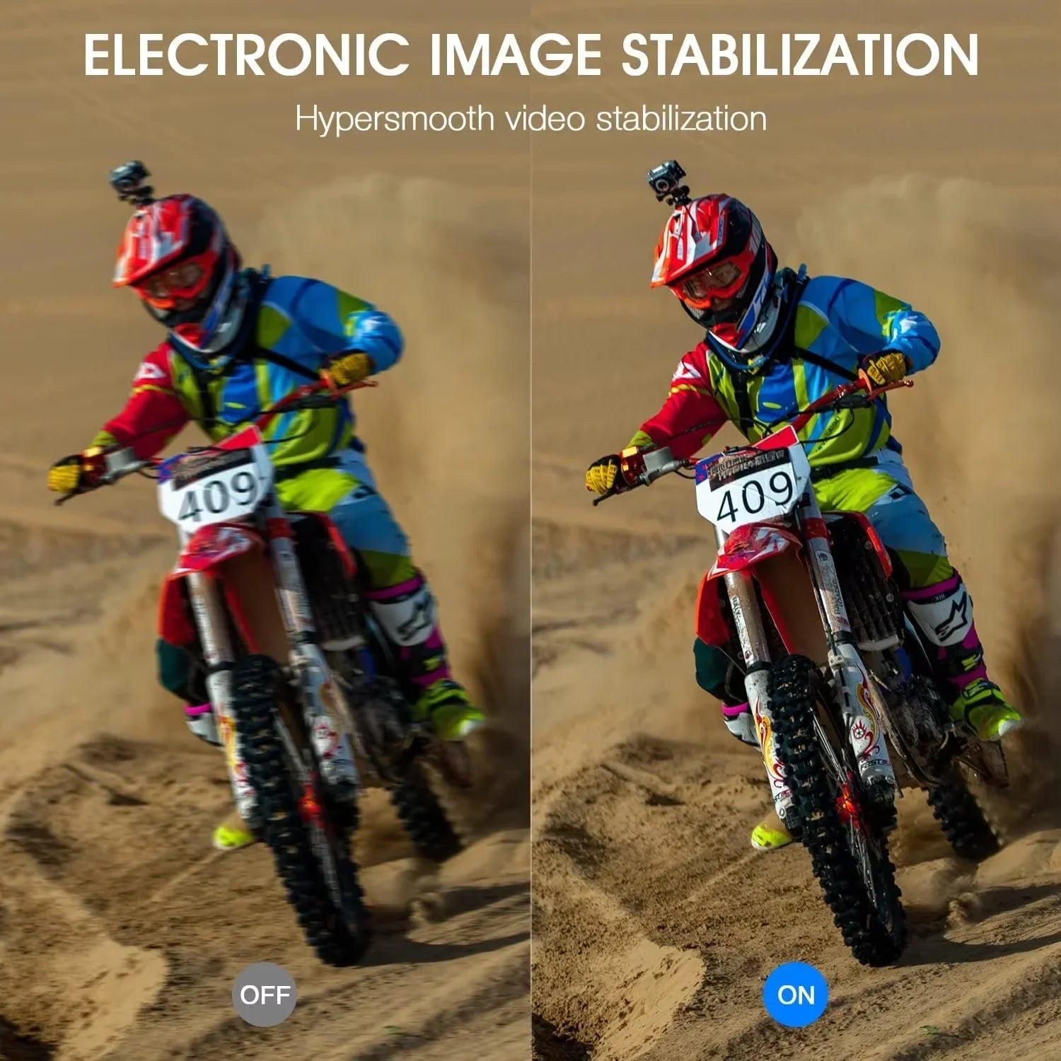 NNEOBA 5K Ultra HD Action Camera with Electronic Stabilization Grey - Glow Haven