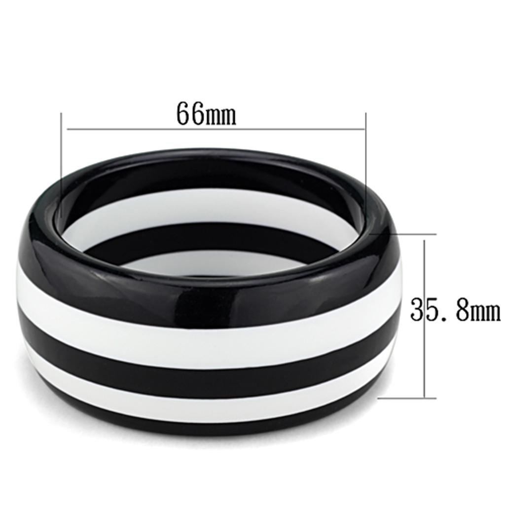VL127 - Resin Bangle with No Stone - Glow Haven