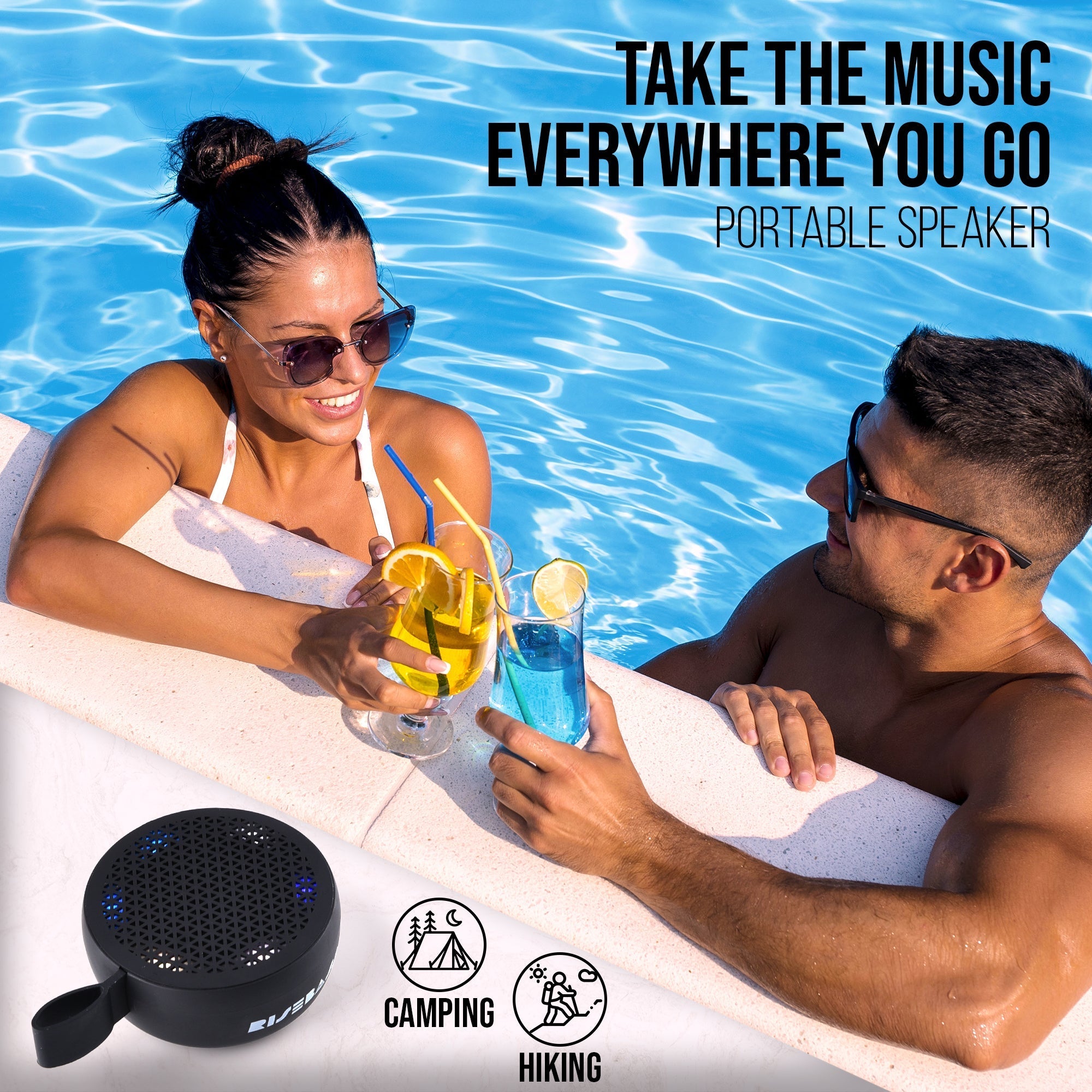 Water Resistant Bluetooth Shower Speaker - Glow Haven